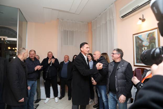 Predsjedni&ccaron;ki kandidat HDZ-a Dragan Primorac u Senju