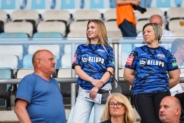 Rijeka: Navijači na utakmici finala SuperSport Hrvatskog nogometnog kupa, HNK Rijeka - NK Slaven Belupo