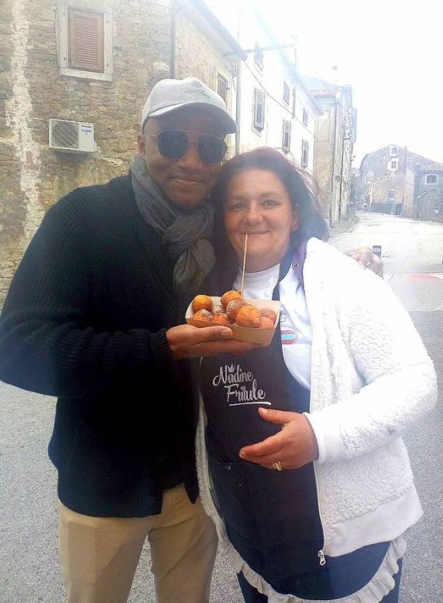 Uživao u istarskom sladoledu: 'Čuo sam da je ovdje najbolji...'