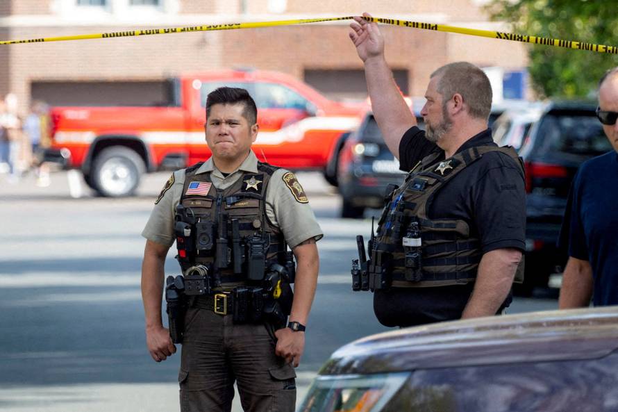 Shooting at Annunciation Church, which is also home to an elementary school, in Minneapolis