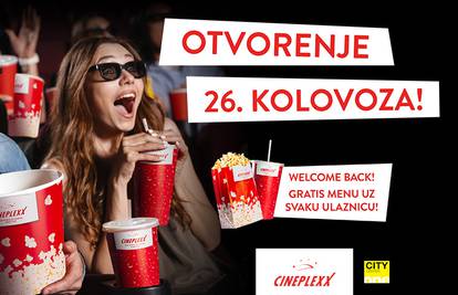Dobro došli natrag – Cineplexx vas čeka uz povoljne cijene ulaznica te gratis kokice i piće!