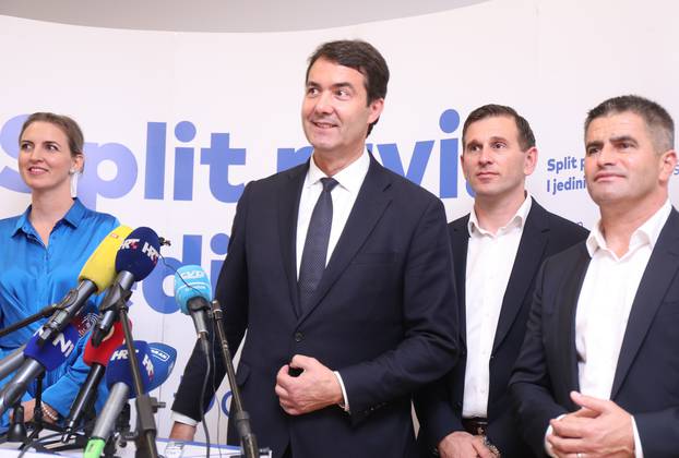 Split: Mihanović i Đogaš dali izjavu nakon objave prvih izbornih rezultata