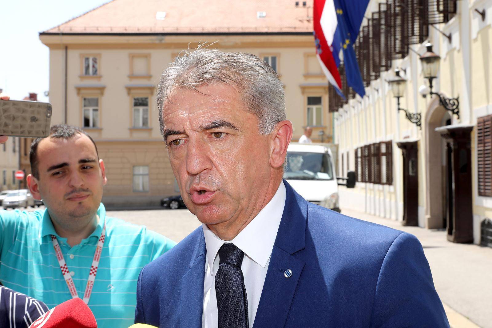 Zagreb: Darko MilinoviÄ stigao u Banske dvore na razgovor s premijerom PlenkoviÄem