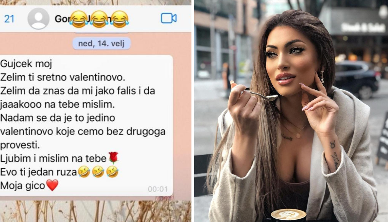 Hana se požalila: 'Goran je sve ovo napravio zbog publiciteta. Još za Valentinovo mi je tepao'