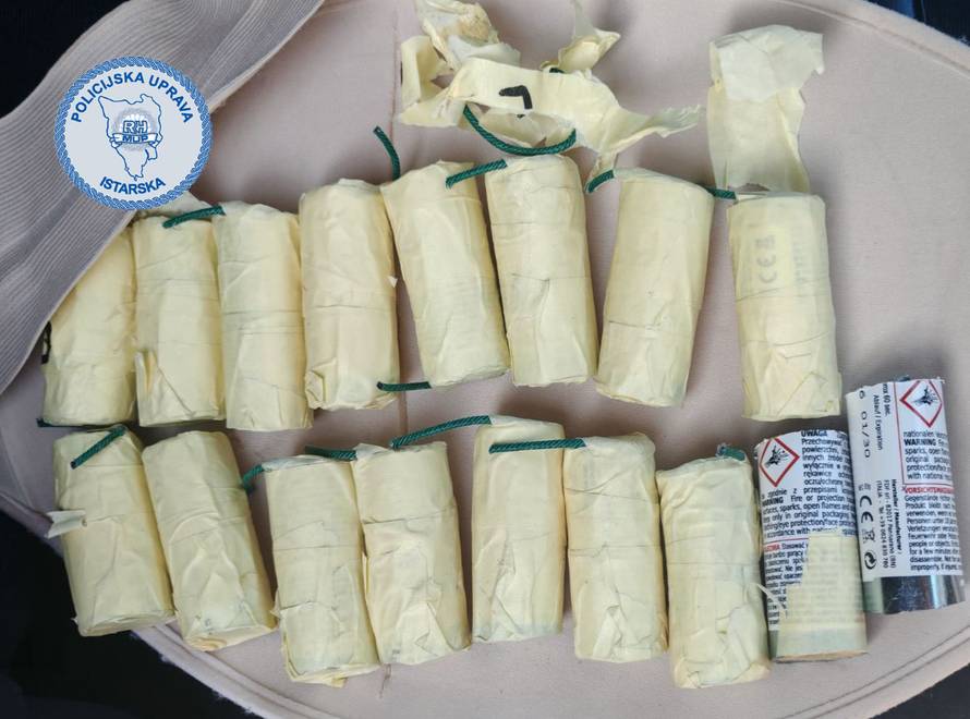 NEVJEROJATNO Huligan u lažnoj škembi htio unijeti pirotehniku na utakmicu Istre i Hajduka!