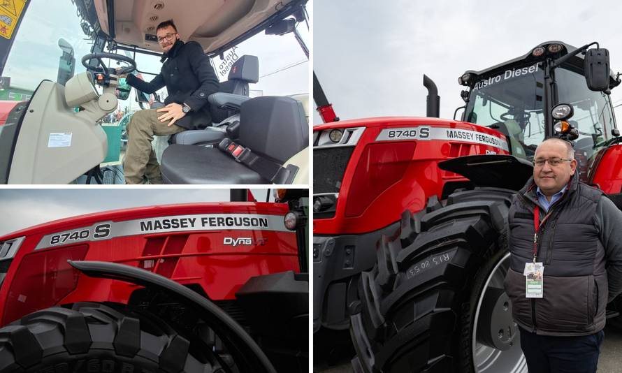 Sjeli smo u najskuplji traktor na sajmu u Gudovcu: Vrijedi više od 300 tisuća eura, nema kupca