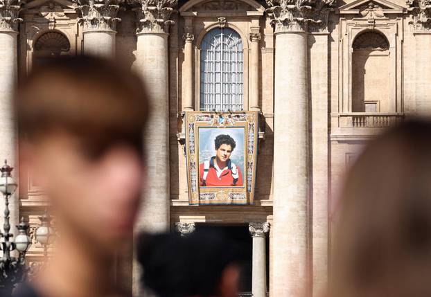 Canonisation of Carlo Acutis and Pier Giorgio Frassati, at the Vatican