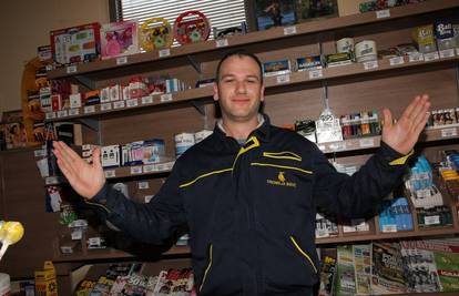 Radnik benzinske: Puka mi je film, pa san podigao stolac