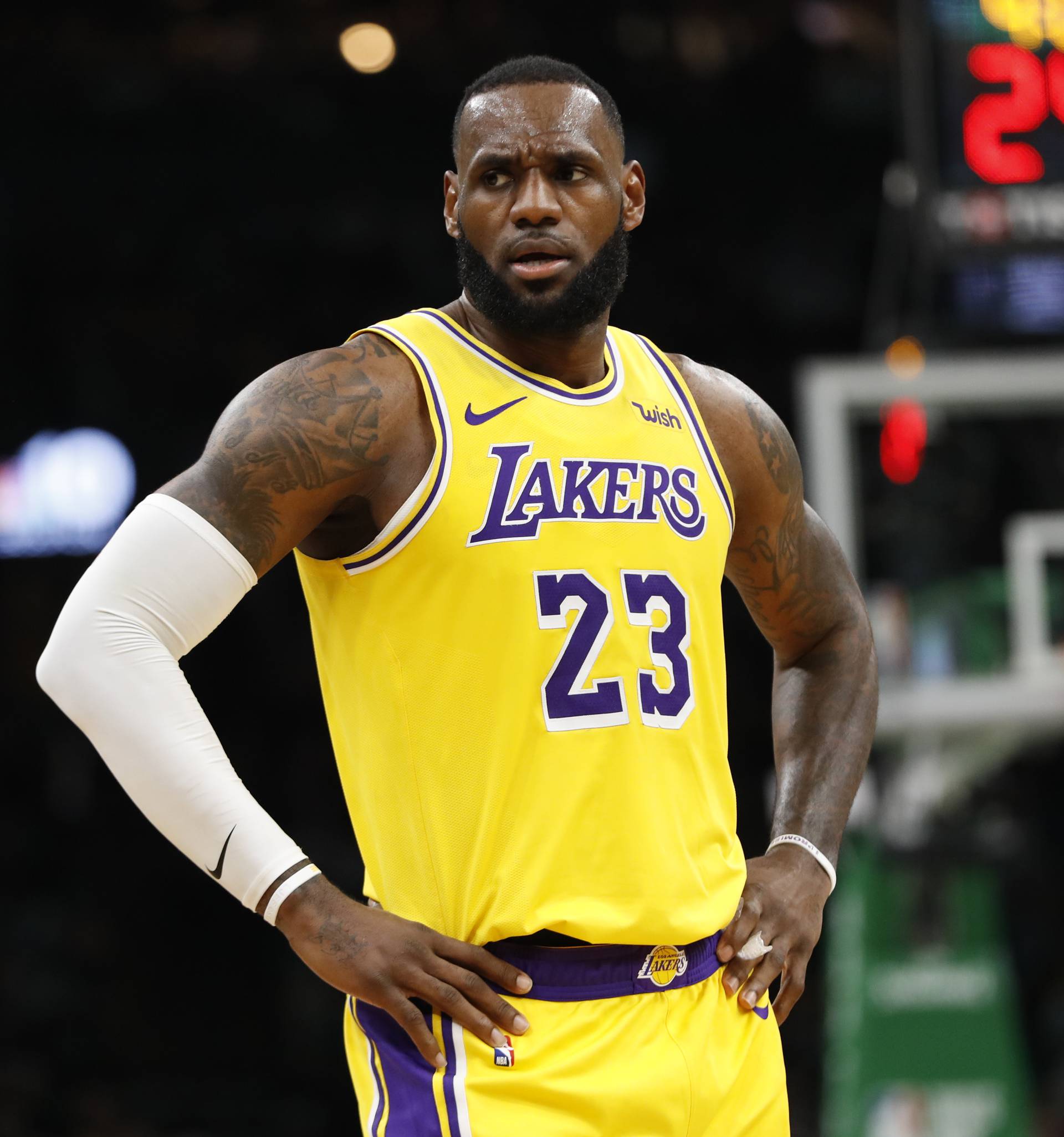 NBA: Los Angeles Lakers at Boston Celtics