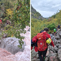 FOTO Nijemci ostali zarobljeni u bujici na Maloj Paklenici: 'Potok se naglo probio tijekom uspona'