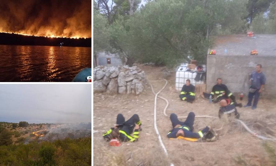 VIDEO Dramatično gašenje na Lavdari, vatrogasci premoreni: Nismo stali, stradala je oprema