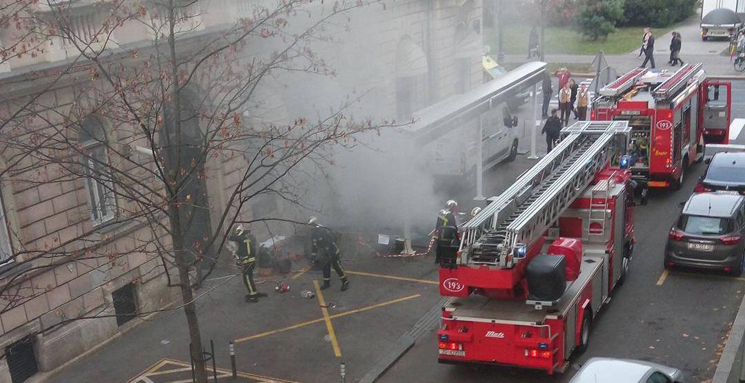 Izbio požar u hotelu Palace u Zagrebu: Sve se jako zadimilo