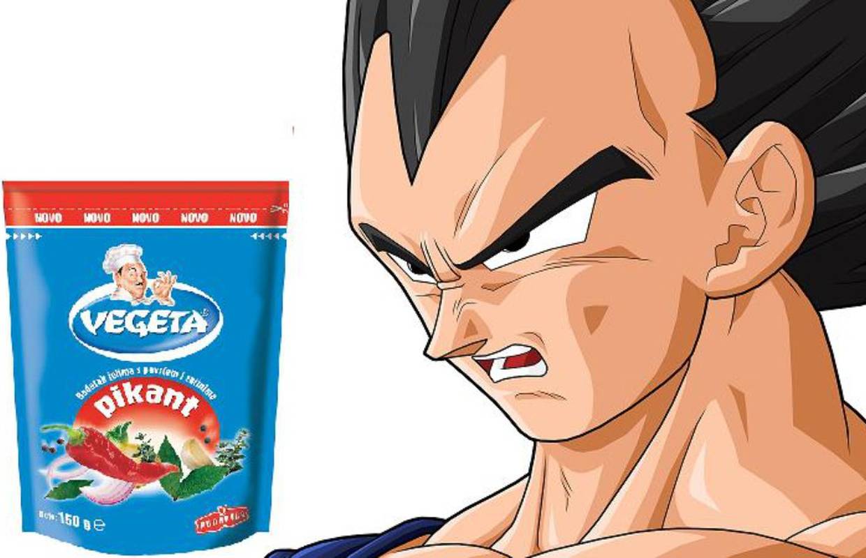 Vegeta je 'jači' od naše Vegete, Podravka neće tužiti Japance