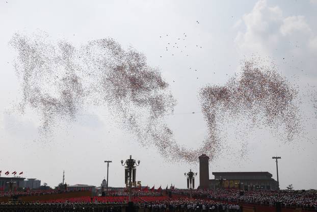 Military parade to mark the 80th anniversary of the end of World War Two, in Beijing