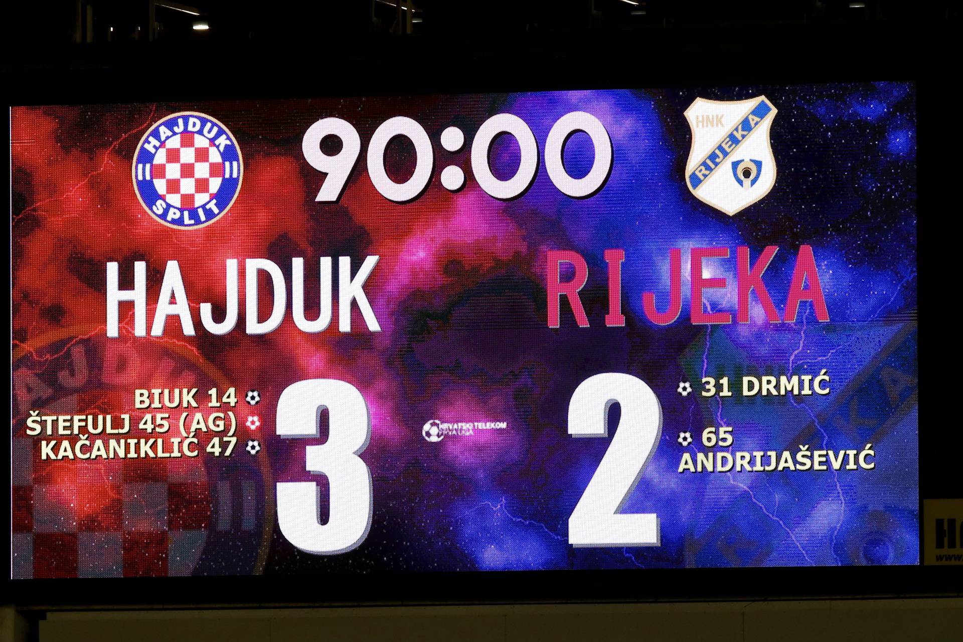 Hajduk napokon proigrao, i to nakon što je Tramezzani stavio šest domaćih igrača u postavu!