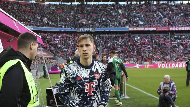 Fussball, Herren, Bundesliga, Saison 2023/2024, FC Bayern München - Borussia Mönchengladbach, Allianz Arena