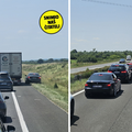 FOTO Kaos zbog nesreće na A1: 'Pogledajte kako 'genijalac' pokušava zaobići kolonu...'