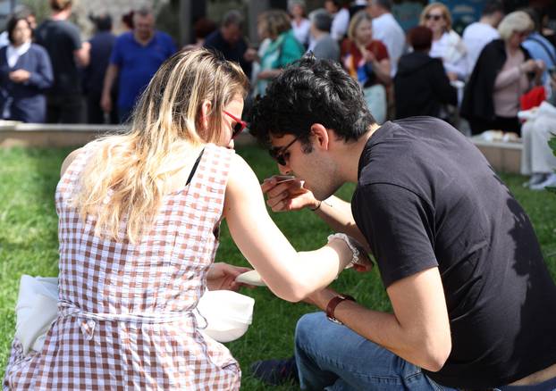 Šibenik: Podjela hrane na uskršnji ponedjeljak