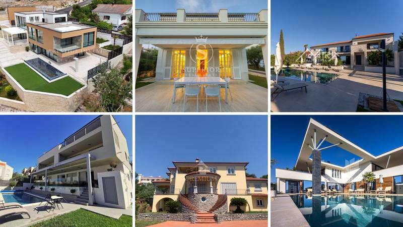 FOTO Luksuz u Hrvatskoj: Ovako izgledaju vile koje se prodaju za više od 2 milijuna eura