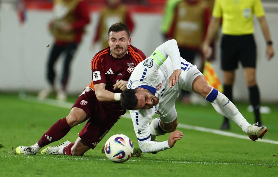 World Cup - UEFA Qualifiers - Group K - Serbia v Latvia