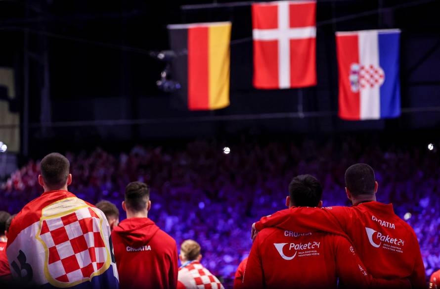 Dodjela medalja hrvatskoj rukometnoj reprezentaciji