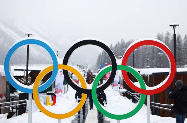 Milano Cortina 2026 Winter Olympics - Press Visit at the Olympic and Paralympic Athletes' Village