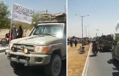 Talibani u Kandaharu napravili mimohod američkim vozilima