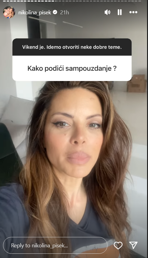 Nikolina Pišek otkrila ljubavni status: 'Stvarno se ne žalim'