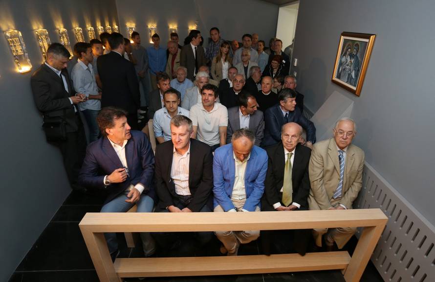 Zagreb: Pod južnom tribinom na maksimirskom stadionu blagoslovljena kapelica Sv. Josipa
