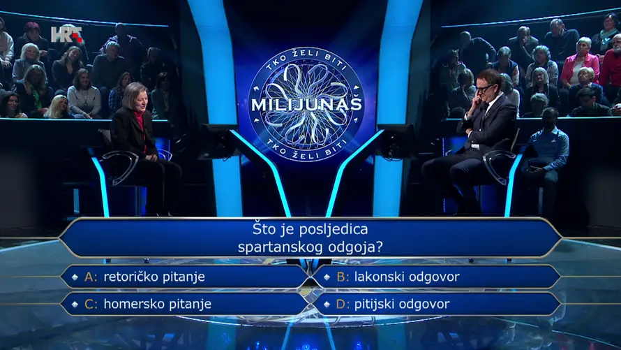 Vlatko je u 'Milijunašu' zapeo na legendarnom filmu 'Rocky', znate li vi koji je točan odgovor?