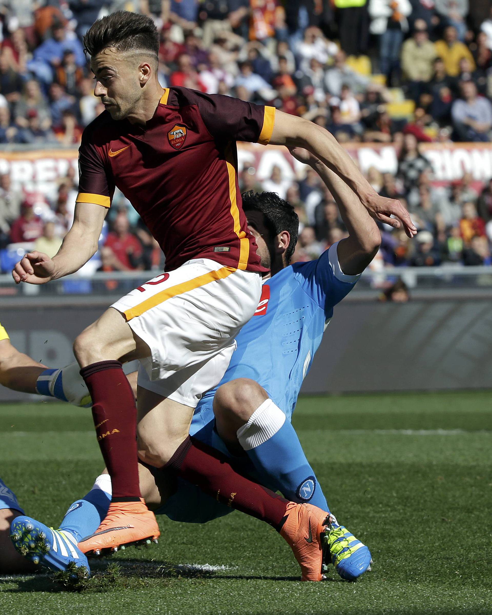 Football Soccer - AS Roma v Napoli - Italian Serie A