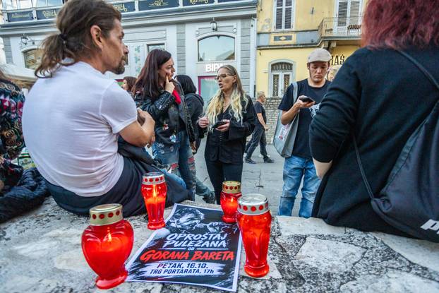 Građani Pule oprostili se od Gorana Bareta