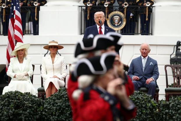 Britain's King Charles and Queen Camilla in the United States for state visit