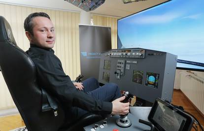 'Na našem simulatoru leta smo kao pravi piloti Airbusa A320'