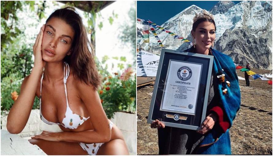 Mostarska ljepotica osvojila Mount Everest: Nosila i reviju