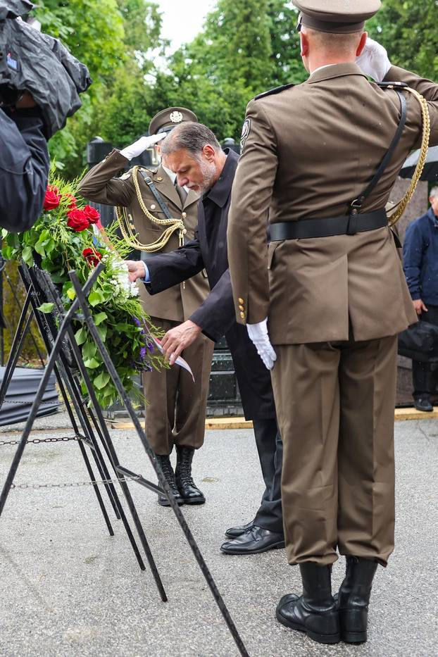Zagreb: Komemoracija za žrtve Bleiburške tragedije na groblju Mirogoj