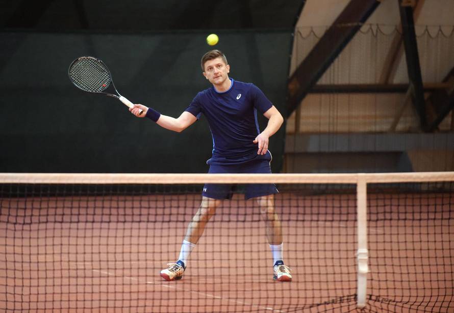 Zdravko Marić i Sandro Brusich odigrali meč na turniru Stars open u Rovinju