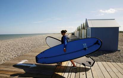 Cayeux-sur-Mer: Slatka plaža ponovno je otvorena za javnost