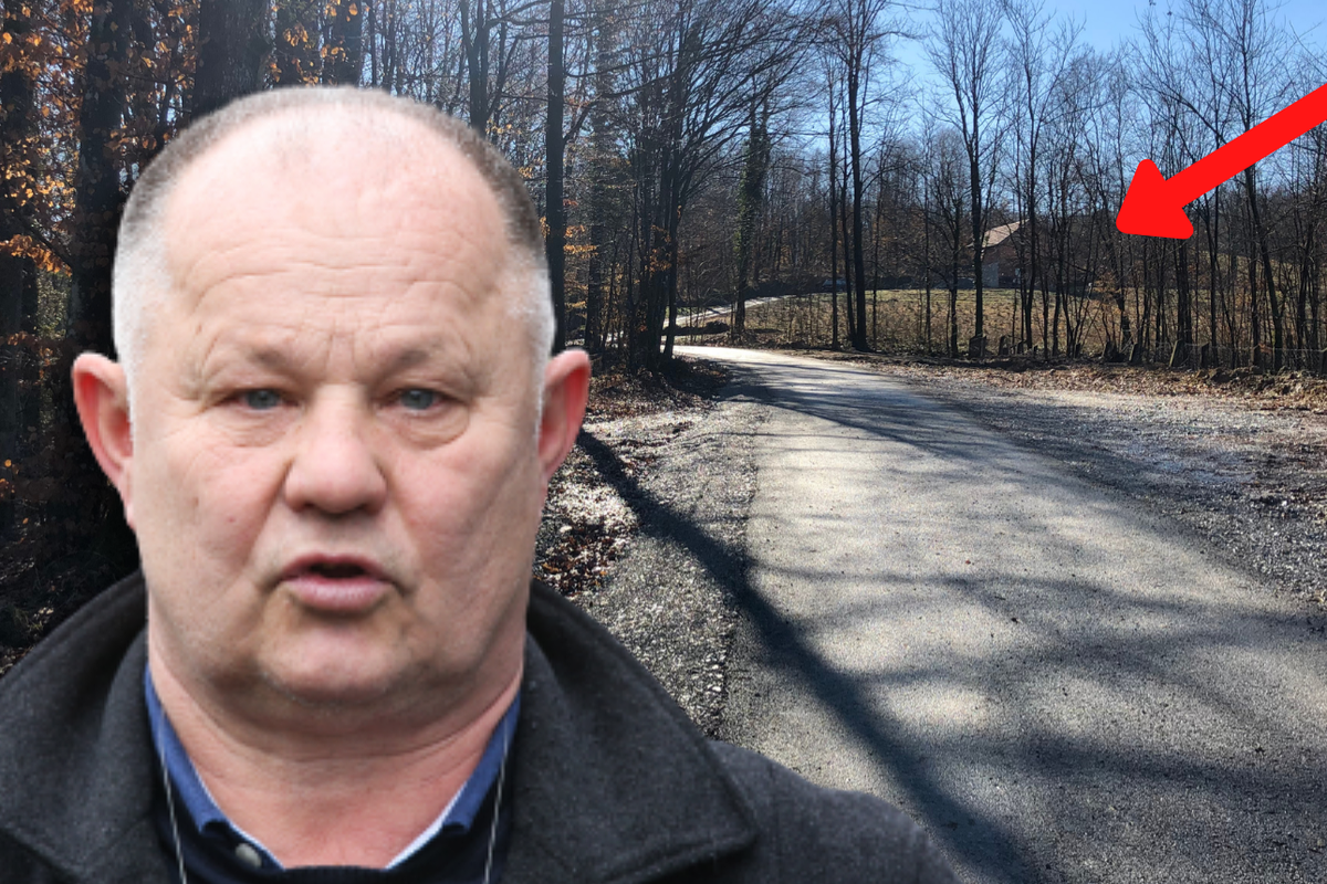 Popovača asfaltirala put usred ničega. Vodi ravno do klijeti gradonačelnikovog 'poznanika'
