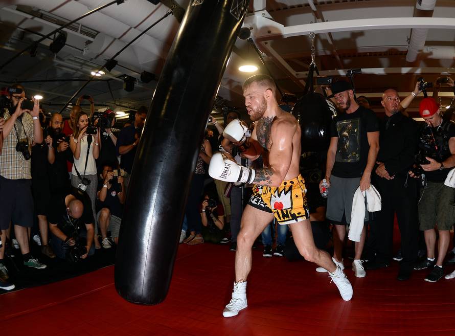 Boxing: McGregor Media Workout