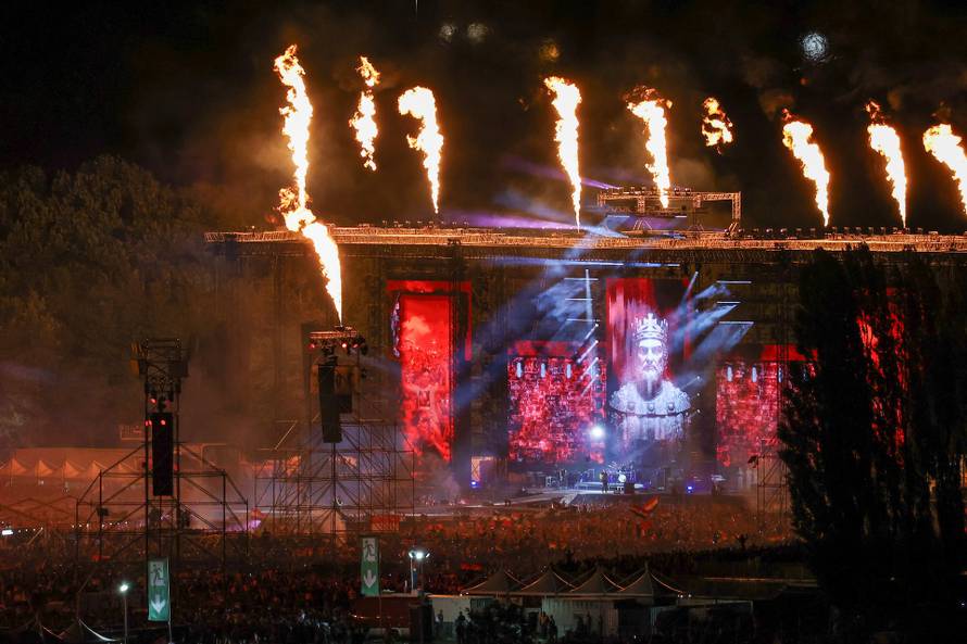 Veliki koncert Marka Perkovića Thompsona u Sinju