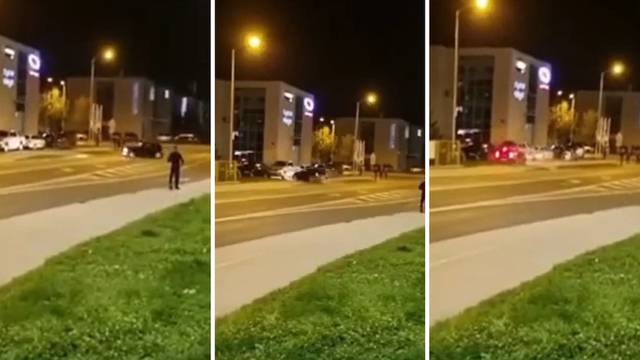 VIDEO Divlja vožnja kod Arene Zagreb: Mladić (19) pokosio parkirani pa još jedan auto