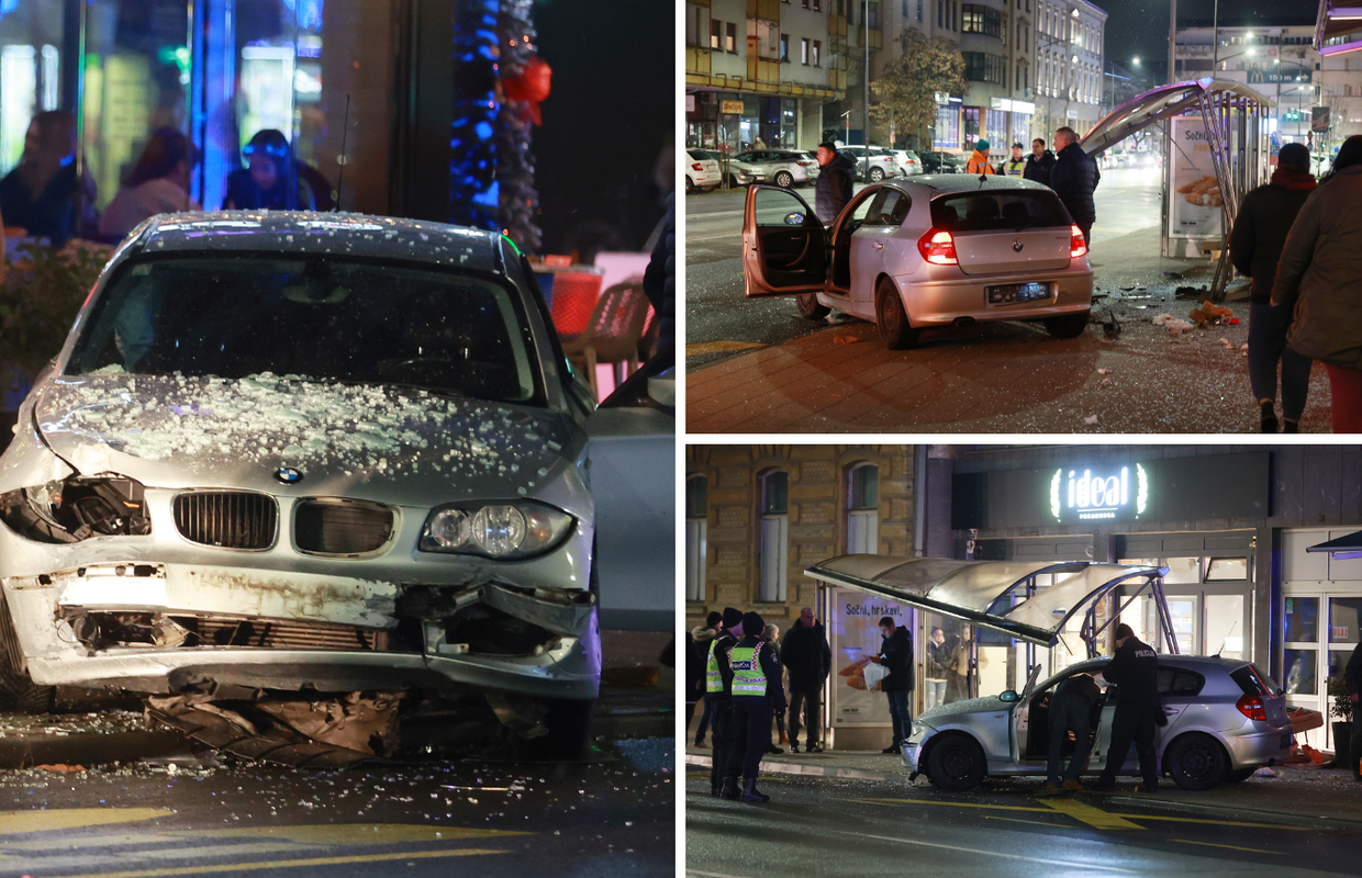 VIDEO Detalji kaosa na stanici u Osijeku: Mladić (22) BMW-om pokosio putnike na autobusnoj