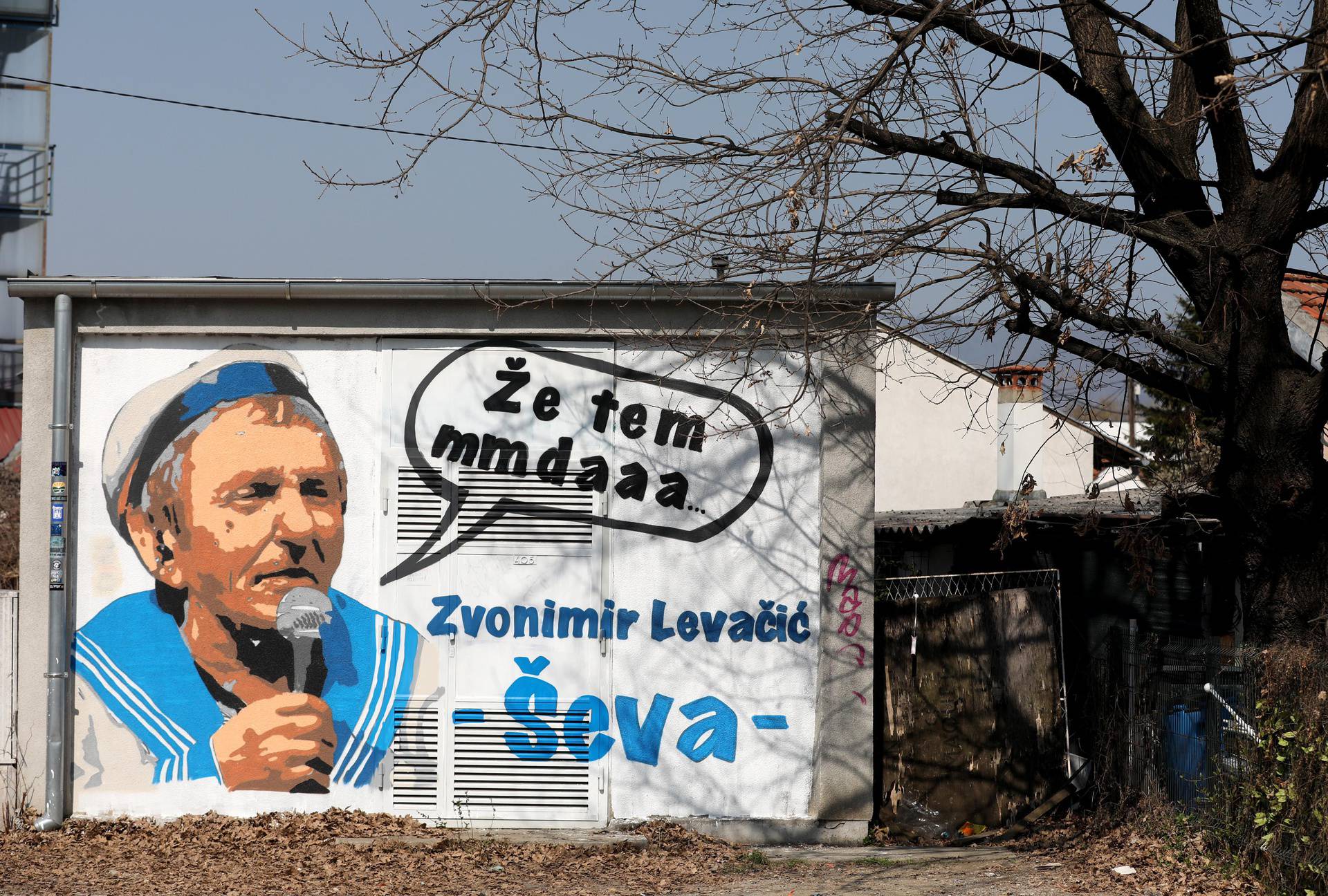 Ševa je dobio mural na Pešči