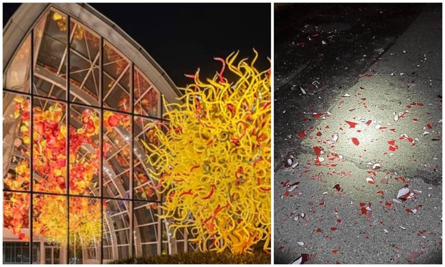 VANDALIZAM Uništio skulpture vrijedne 217.000 eura pa htio staklom izbosti i zaštitara!