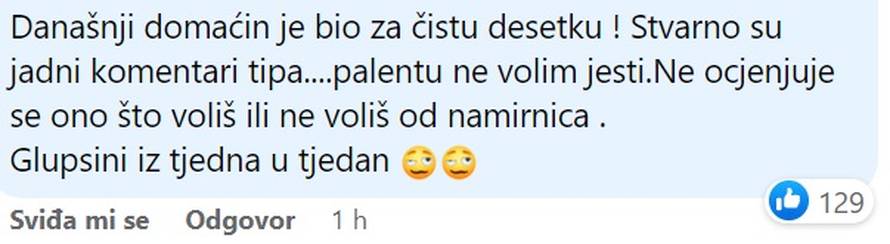 Publika brani mladog kuhara, a kritizira goste: 'Biserki smeta sve, a Zvonimir je nepristojan!'