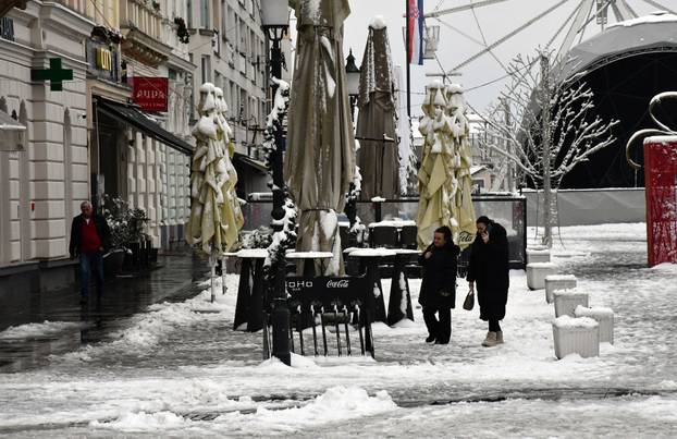 Prava zimska idila na ulicama Slavonskog Broda