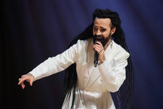 Zagreb: Božo Vrećo održao koncert u Lisinskom