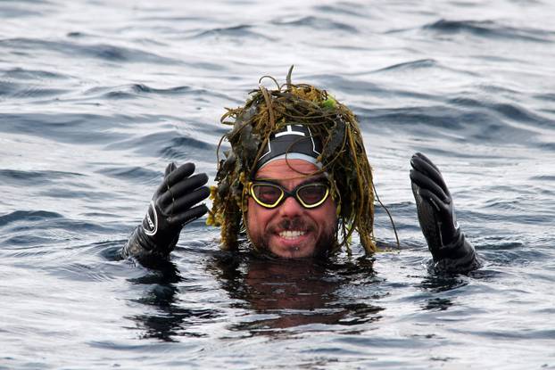 Ross Edgley swims around Britain