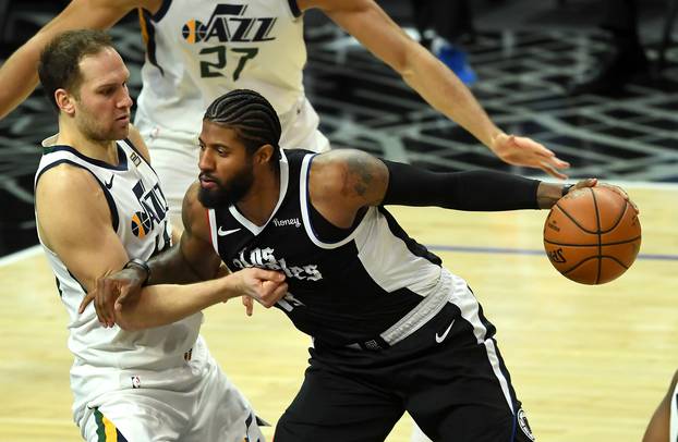 NBA: Utah Jazz at Los Angeles Clippers